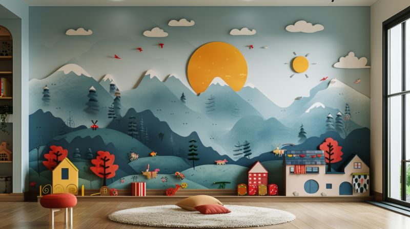 Childrens Room Painting