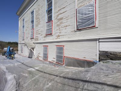 Concrete Paint Removal detail