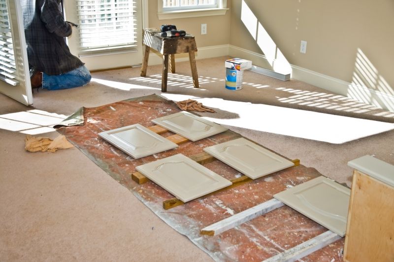 Kitchen Cabinets Painting detail